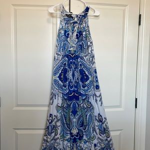 INC Maxi Dress Woman Size OX